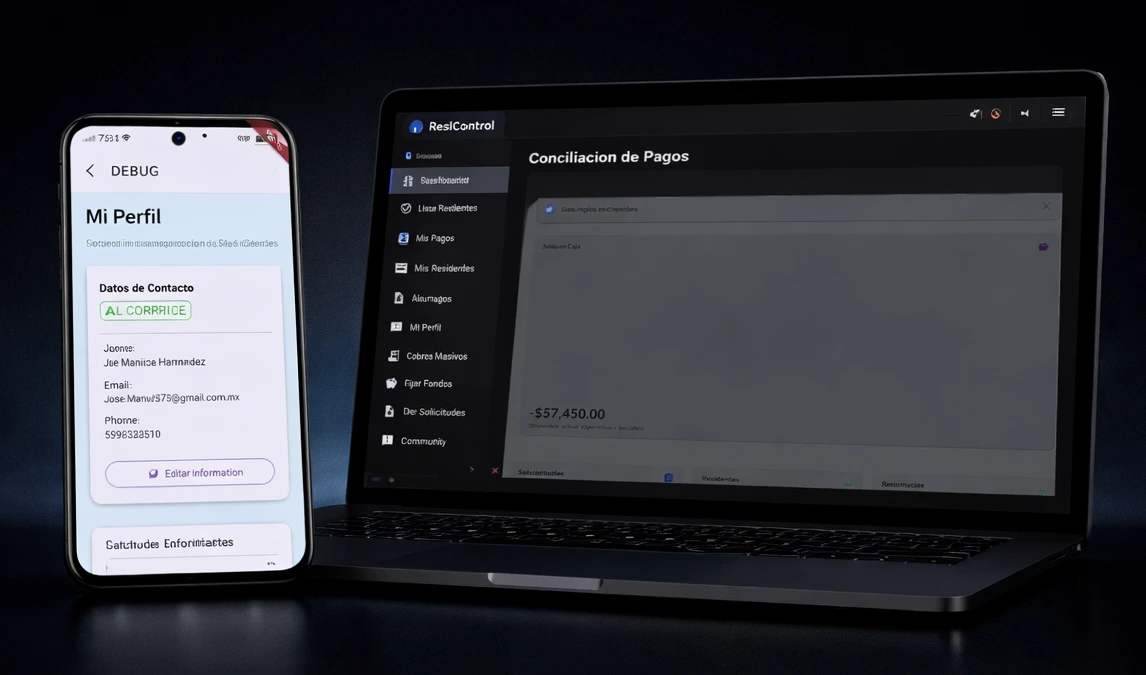 Software Multiplataforma para control de condominios en PC y Móvil